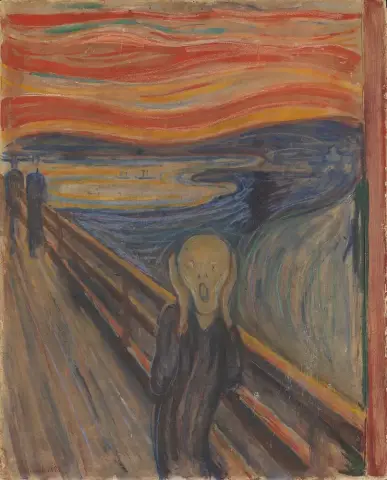 Le Cri, Edvard Munch, 1893 (détail)