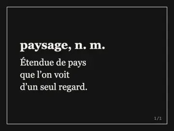 Paysage à la maison, peint par le jeu à la manière : Art conceptuel
