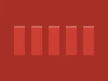 Paysage à la maison, peint par le jeu à la manière : Minimalisme